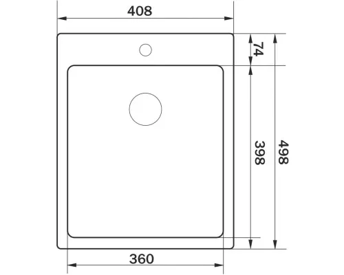 Мойка кухонная GRANADO Pravia S304 (GS01304)