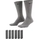 Шкарпетки Nike U NK ED PLS CSH CRW 6PR-132 SX6897-065 34-38 6 пар Сірі (195241138688)