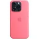 Чехол для мобильного телефона Apple iPhone 15 Pro Silicone Case with MagSafe - Pink,Model A3125 (MWNJ3ZM/A)