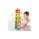 Розвиваюча іграшка Hape дерев'яні кубики Вежа зі звірятами (E0451)