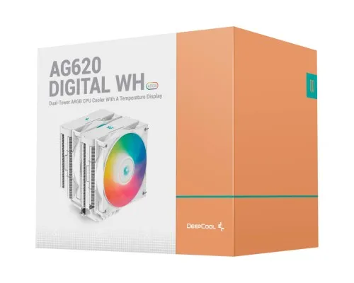 Кулер для процессора Deepcool AG620 Digital WH ARGB (R-AG620-WHADMN-G-2)