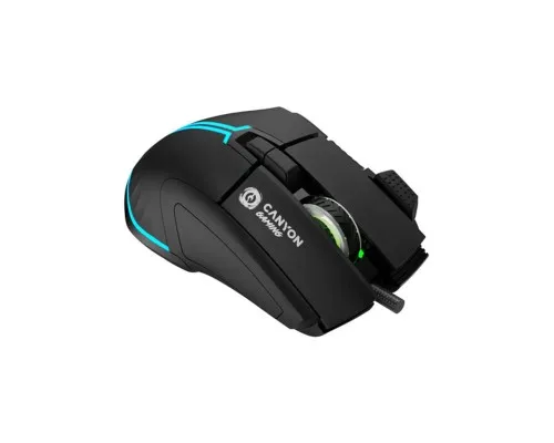 Мышка Canyon Fortnax GM-636 RGB USB Black (CND-SGM636B)