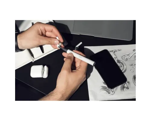 Універсальний чистячий набір 2E for headphones, 3in1, white-grey (2E-SK3IN1)