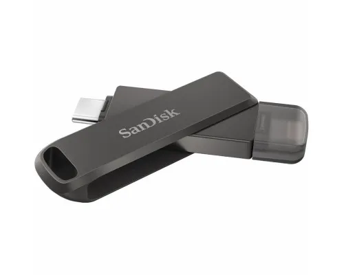 USB флеш накопичувач SanDisk 64GB iXpand Drive Luxe Type-C /Lightning (SDIX70N-064G-GN6NN)