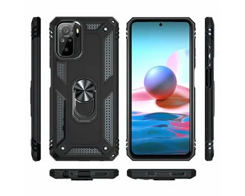 Чохол до мобільного телефона BeCover Military Xiaomi Redmi Note 10 / Note 10s Black (706062)