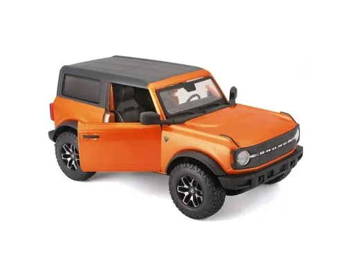 Машина Maisto Ford Bronco (2 Doors Version) оранжевий 1:24 (31530 met. orange)