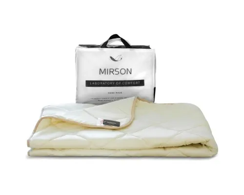 Одеяло MirSon антиаллергенное EcoSilk Carmela 011 деми 155x215 (2200000005427)