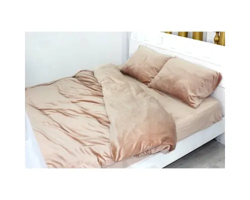 Постільна білизна MirSon Велюр Winter Frost 28-0004 Cream Velvet Двоспальний (2200003995268)
