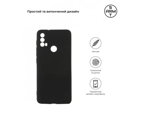 Чохол до мобільного телефона Armorstandart Matte Slim Fit Motorola E40 Camera cover Black (ARM63050)