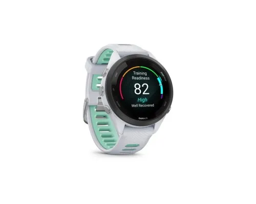 Смарт-годинник Garmin Forerunner 265S, Whitestone, GPS (010-02810-14)