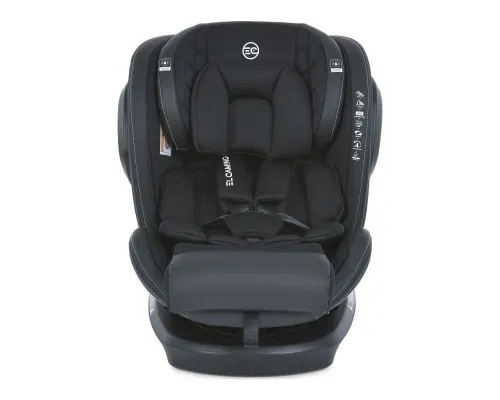 Автокрісло El Camino ME 1045-1 Evolution 2 360 Isofix Black striped 0-36 кг (ME 1045-1 black stri)