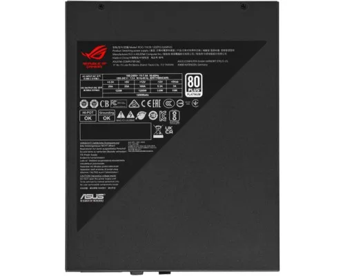 Блок питания ASUS 1200W ROG THOR 80+ Platinum (90YE00L0-B0NA00)