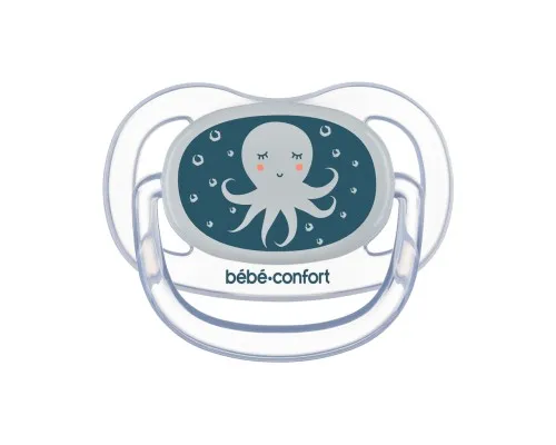 Пустушка Bebe Confort Physio Air, світиться в темряві, 2 шт, 0/6 міс (Blue Octopus) (3104201940)