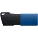 USB флеш накопитель Kingston 2x64GB DataTraveler Exodia M Black/Blue USB 3.2 (DTXM/64GB-2P)