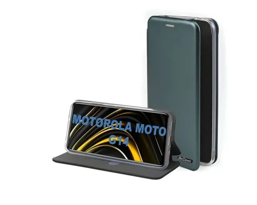 Чохол до мобільного телефона BeCover Exclusive Motorola Moto G14 Dark Green (710236)