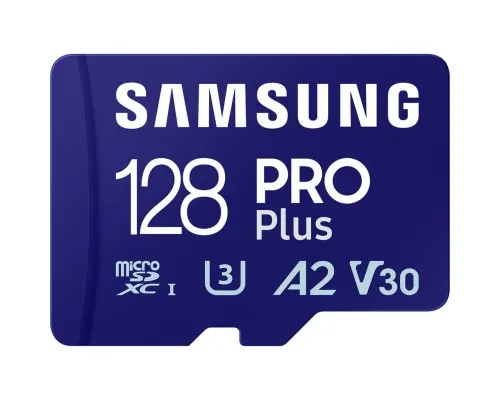 Карта пам'яті Samsung 128GB microSDXC calss 10 UHS-I V30 Pro Plus (MB-MD128SB/WW)