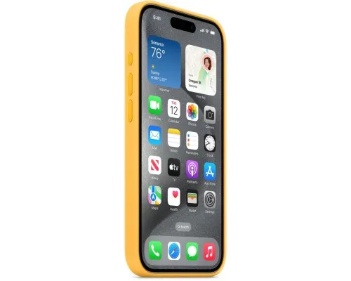 Чехол для мобильного телефона Apple iPhone 15 Pro Silicone Case with MagSafe - Sunshine,Model A3125 (MWNK3ZM/A)