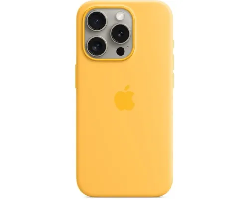 Чехол для мобильного телефона Apple iPhone 15 Pro Silicone Case with MagSafe - Sunshine,Model A3125 (MWNK3ZM/A)