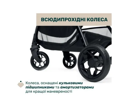 Коляска Chicco Glee Stroller чорна (8058664173587) (87068.73)