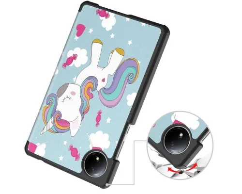 Чехол для планшета BeCover Smart Case Xiaomi Redmi Pad SE 8.7" Unicorn (711919)