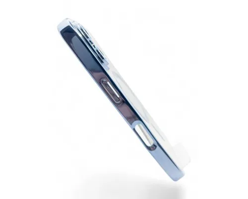 Чохол до мобільного телефона BeCover TPU Chrome Case (MagSafe) для Apple iPhone 16 Plus Sierra Blue (712077)