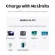 Зарядний пристрій UGREEN 4xUSB 65W DigiNest Cube (2хUSB-C+2xUSB-A) CD268 (60113)