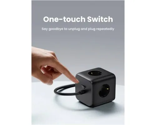 Зарядний пристрій UGREEN 4xUSB 65W DigiNest Cube (2хUSB-C+2xUSB-A) CD268 (60113)