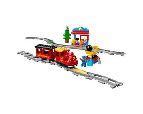 Конструктор LEGO Поезд на паровой тяге 59 деталей (10874)