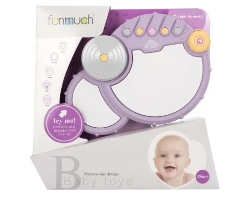Развивающая игрушка Funmuch Барабан со световыми эффектами (FM777-4)