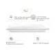 Подушка MirSon пухова Hand Made Royal Pearl 906 низька 70x70 (2200000555830)