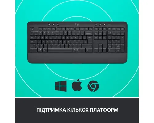 Клавиатура Logitech Signature K650 USB/Bluetooth UA Graphite (920-010945)