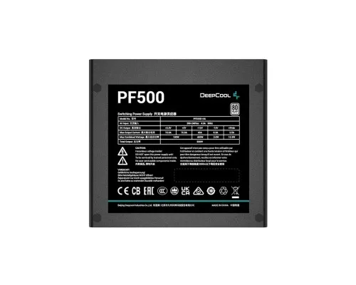 Блок питания Deepcool 500W PF500 (R-PF500D-HA0B-EU)