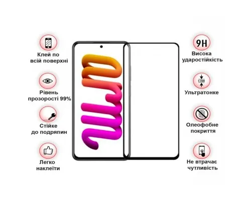 Скло захисне BeCover ZTE Blade V40 / V40 Pro Black (708562)