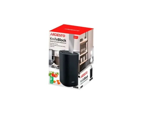 Підставка для ножів Ardesto Gemini 23 см Black (AR2123PH)