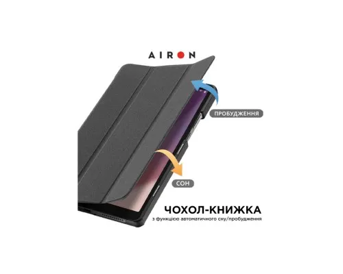 Чохол до планшета AirOn Premium Lenovo Tab M9 9 (TB-310FU) + protective film black (4822352781091)