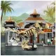 Конструктор LEGO Jurassic World Центр посетителей: Атака тиранозавра и раптора 693 детали (76961)