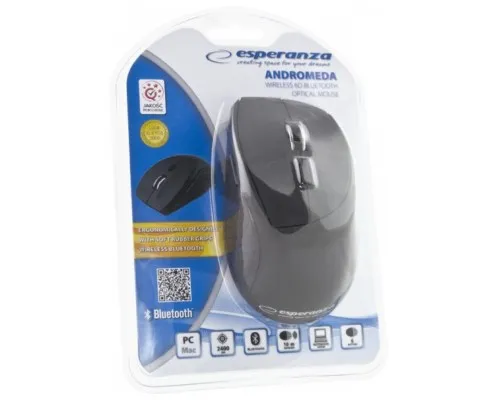 Мышка Esperanza Andromeda Bluetooth Black (EM123K)