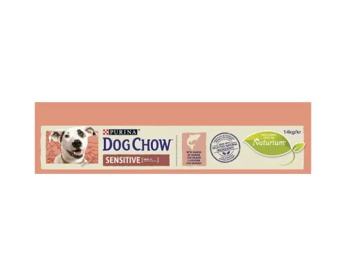 Сухой корм для собак Purina Dog Chow для взрослых, склонных к аллергии собак с лососем 14 кг (7613034488244)