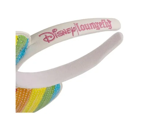 Дитячий обруч для волосся Loungefly LF Disney Sequin Rainbow Minnie (WDHB0088)