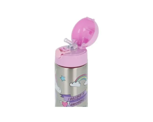 Поильник-непроливайка Stor Disney - Minnie Mouse Unicorns Are Real Vacuum Steel Bottle 360 ml (Stor-18860)