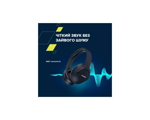 Наушники Canyon OnRiff 10 ANC Bluetooth Black (CNS-CBTHS10BK)