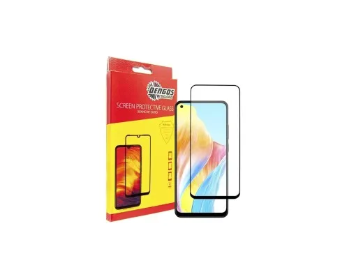 Чохол до мобільного телефона Dengos Kit for OPPO A78 4g case + glass (ice blue) (DG-KM-04)