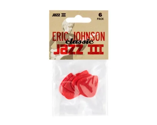 Медіатор Jim Dunlop Eric Johnson Jazz III 6 шт. (47PEJ3N)