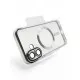 Чохол до мобільного телефона BeCover TPU Chrome Case (MagSafe) для Apple iPhone 16 Plus Silver (712078)