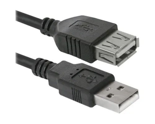 Дата кабель USB 2.0 AM/AF 3m Defender (87453)