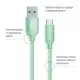 Дата кабель USB 2.0 AM to Type-C mint ColorWay (CW-CBUC003-MT)