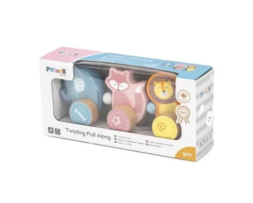 Каталка Viga Toys PolarB Звірятка (44023)