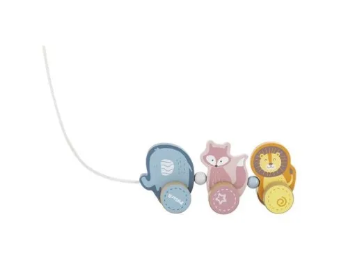 Каталка Viga Toys PolarB Звірятка (44023)