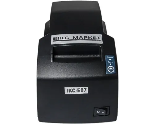 Фіскальний реєстратор ІКС ІКС-E07 з індикатором клієнта IKC-РКІ-2х16-DB mini (ІКС-E07-РКІ2-2х16DB-Black)