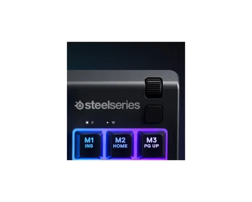 Клавиатура SteelSeries Apex 3 TKL UA USB Black (SS64831)
